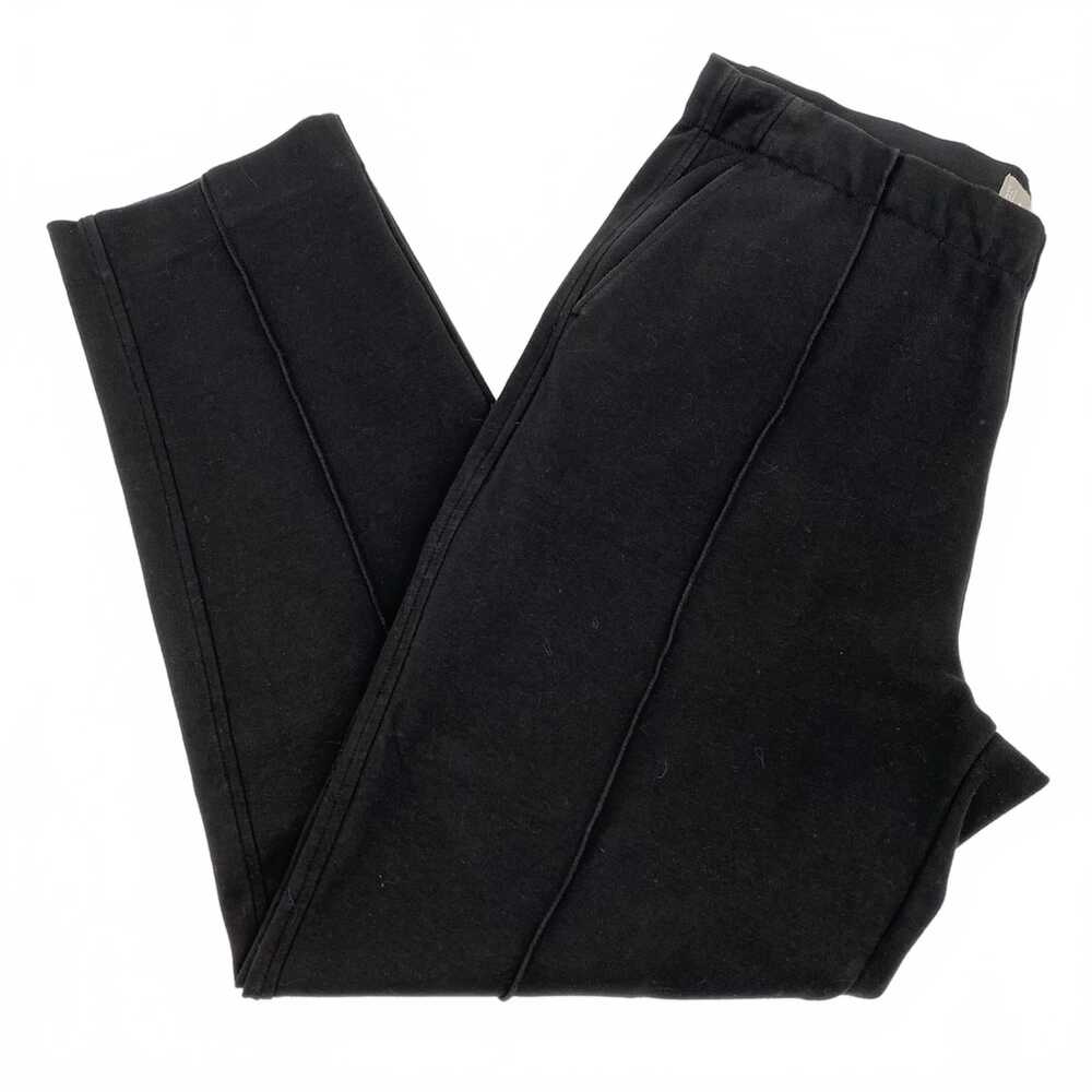 Everlane Black Pleated Front Drawstring Trousers … - image 2
